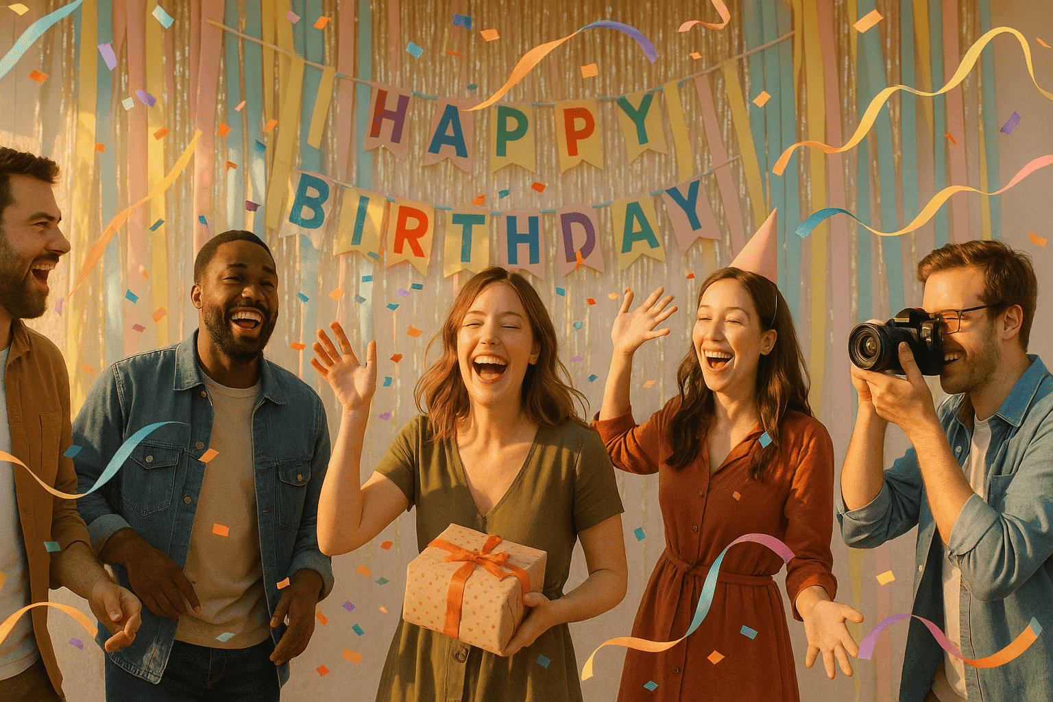 5 Streamer Confetti Birthday Setup Ideas for Instagrammable Moments