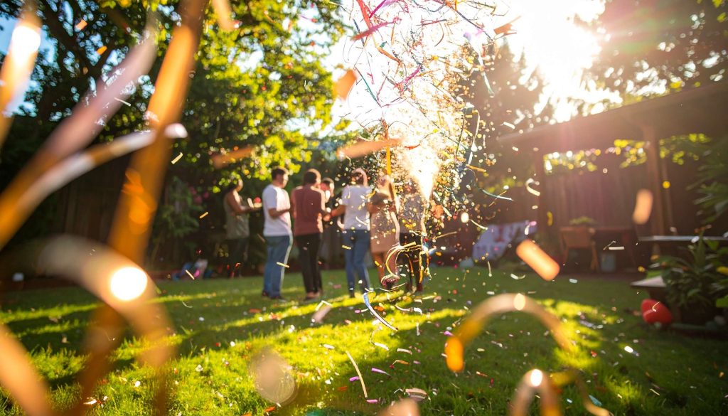 backyard birthday party