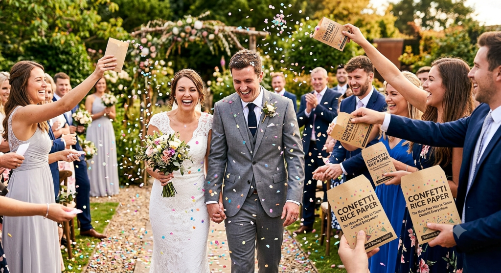 Confetti Rice Paper: The Mess-Free Way to Throw Confetti Everywhere