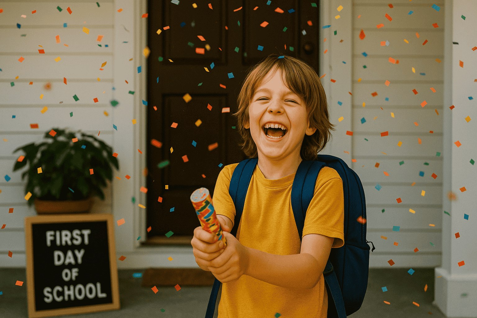 First Day of School Photos with Confetti: The Ultimate Creative DIY Backdrops You Shouldn’t Miss