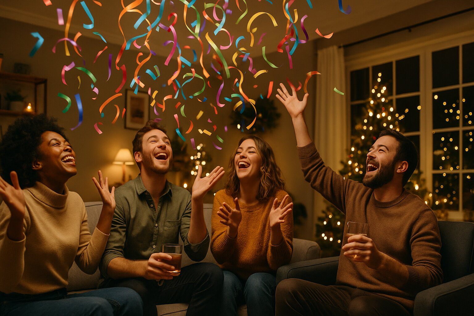 No-Mess, Indoor Confetti Poppers for Holiday House Parties: Easy Fun, Zero Cleanup