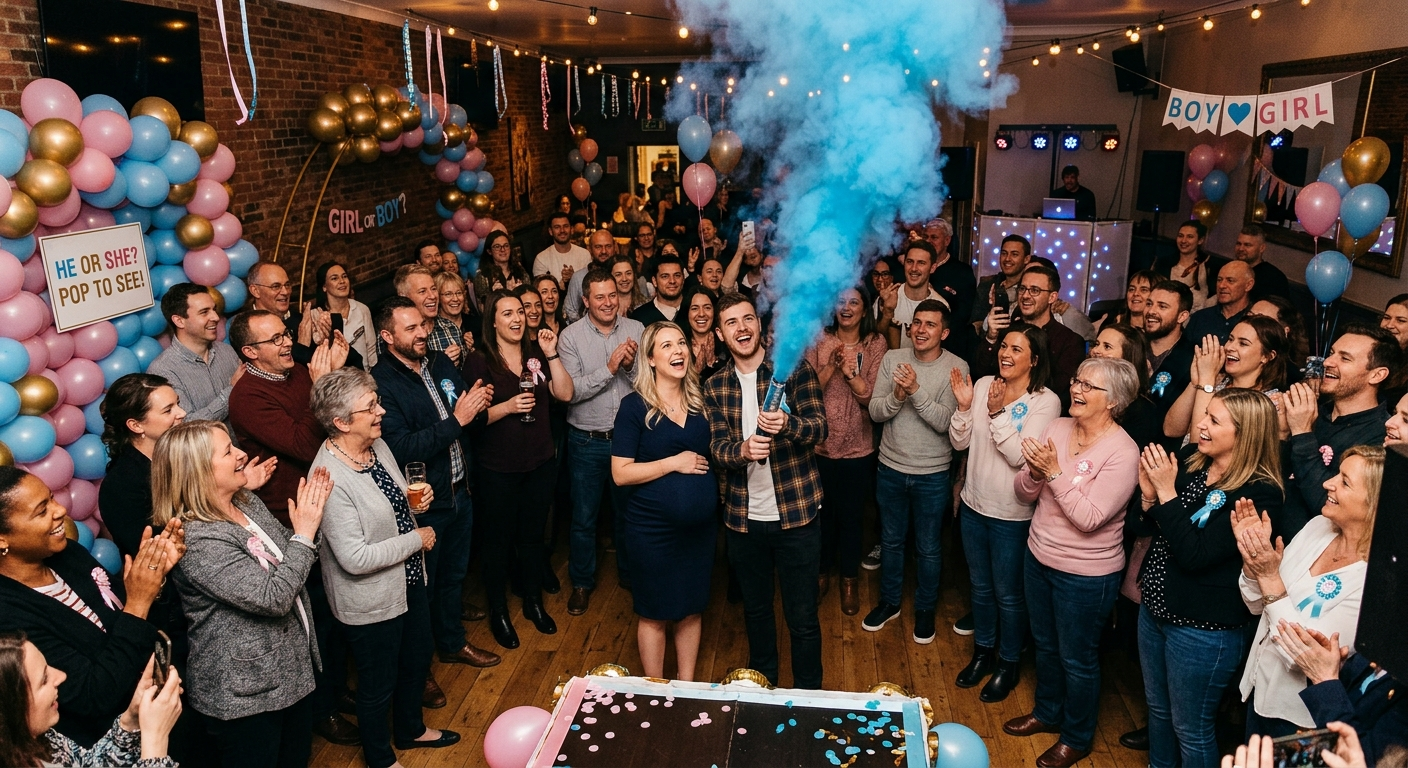 Smoke Cannon Gender Reveal: Go Big, Do It Right