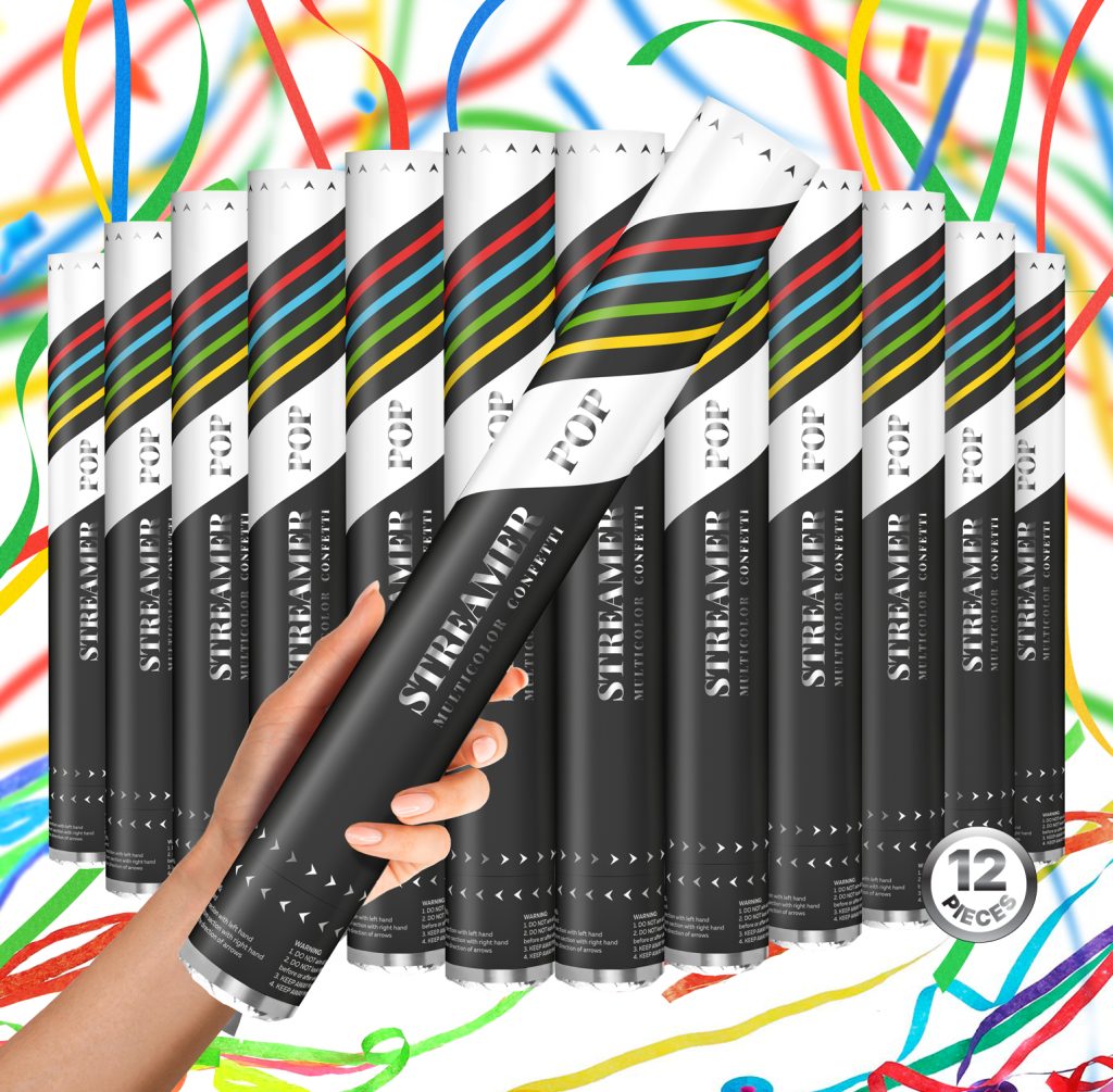 Uniconfetti Streamer Cannons
