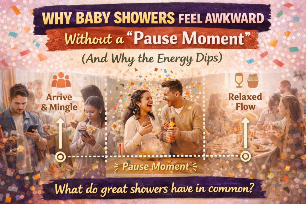 Why Baby Showers Need A “Pause Moment” To Avoid Awkwardness.