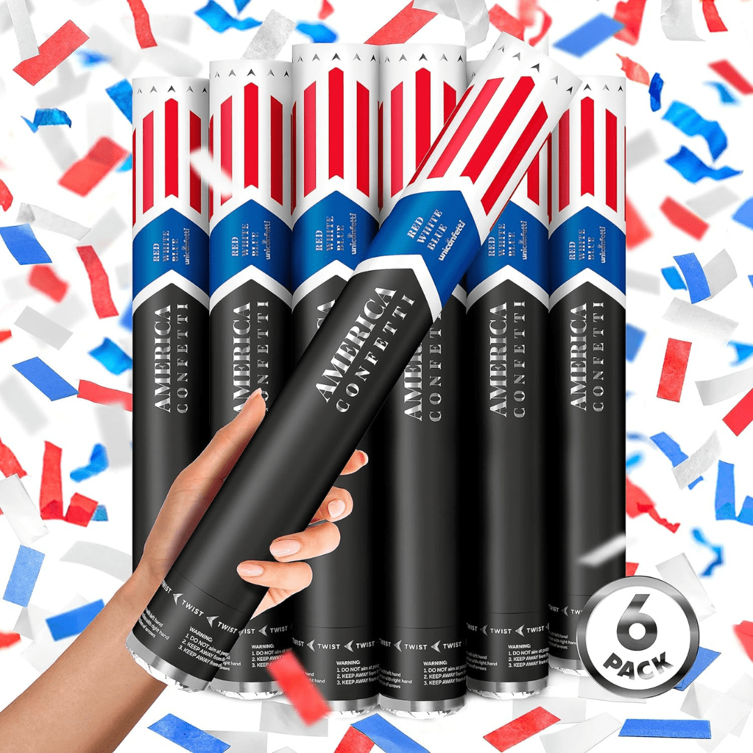 America Confetti Cannons